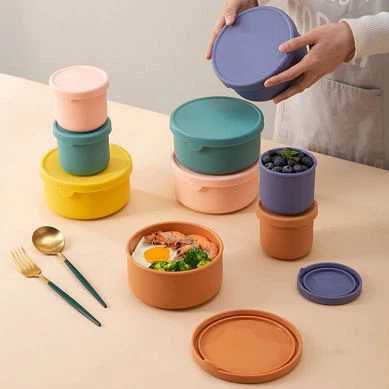 Silicone bowl